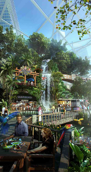 Illustration for article titled World's first climate-controlled neighborhood to be built in Dubai
